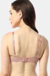 Amante Double Layered Wired Full Coverage Super Support Bra - Mellow Rose — thumbnail 2